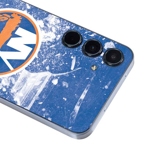 NHL New York Islanders Frozen Galaxy A55 5G Skin